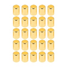 25PCS Hose Ferrules Brass Fitting 0.625in ID Repair Ferrules For Acetylene Hose