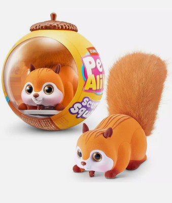 Pets Alive Scurry'n Squirrel ORANGE Figure Pack