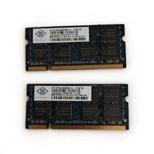 Nanya PC2-5300 1 GB SO-DIMM 667 MHz PC2-5300 DDR2 Memory NT1GT64U8HB0BN-3C 