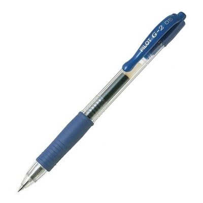 Pilot G2 Automatischer Gelstift Blau BL-G2-5-L