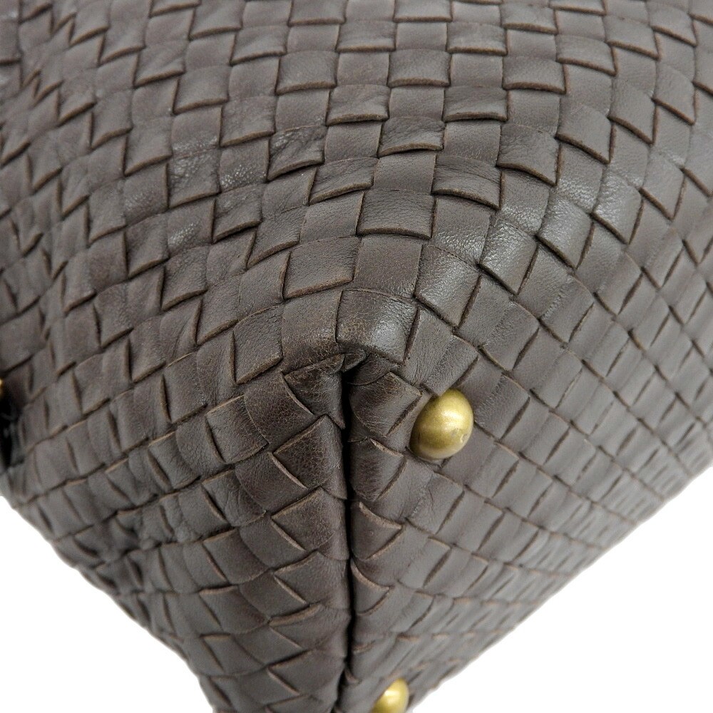 Bottega Veneta Intrecciato Mini Duffle Bag 173398 Handbag Leather