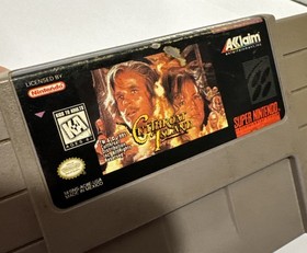 Super NES Cutthroat Island Video Game SNES Cartridge Only Tested Authentic