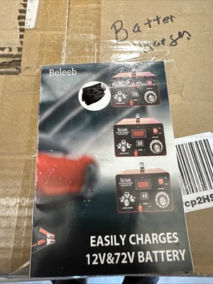 C40 Adjustable Battery Charger 12V 24V 36V 48V 60V 72V, 16A Pulses of High-Vo...