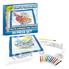 Crayola Light Up Tracing Pad - Blue, Drawing & Tracing Projector for Kids, Ho...