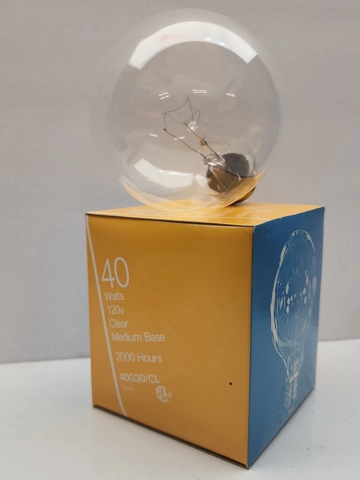 Replacement Bulb for LIGHT BULB / LAMP 40G30/CL 40W 120V👍 - Image 2 of 2