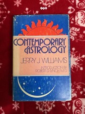 Contemporary Astrology by Williams HB 1977  FIRST EDITION RARE