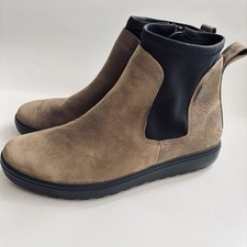 ECCO Soft 7 Tred Chelsea Ankle Birch Brown Bl...