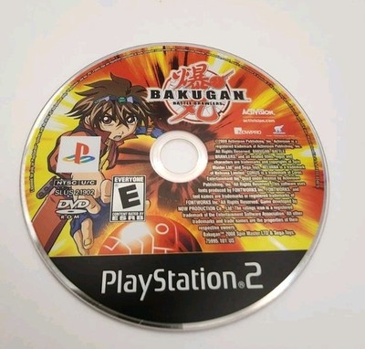 Bakugan Battle Brawlers (Sony PlayStation 2, 2009) PS2 Disc Only Tested
