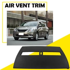 For Nissan Versa Black Air Vent Front Upper Top Center Dash Trim Bezel 45119