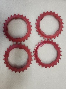 Lustran B0*24 Plastic Seed Plates Lot of 4 USED Plates