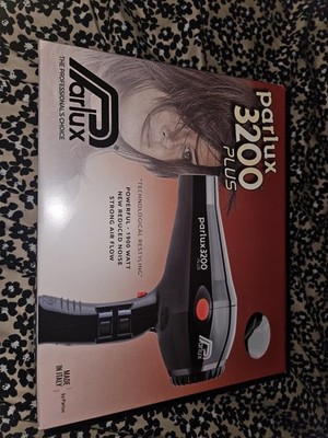 Parlux 3200 Professional Hair Dryer - Black