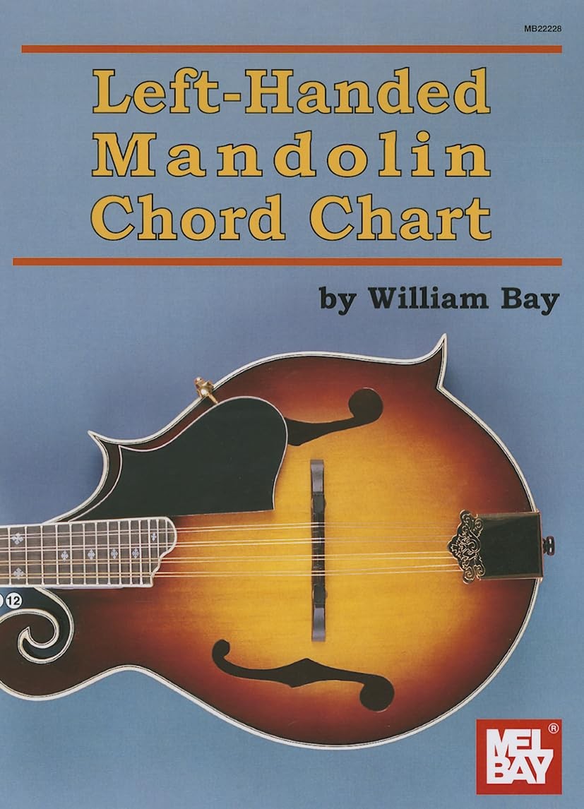 Left-Handed Mandolin Chord Chart by  William Bay - 9780786683253 - Image 2