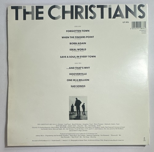 The Christians The Christians Vinyl LP Record ILPS 9876 Ex / Nm - Picture 3 of 6