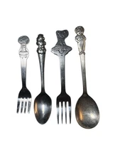 Vtg Character Baby Spoons Care Bear Snoopy Bugs Bunny Campbells Soup