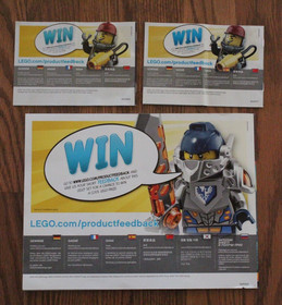 Lego Nexo Knights 70330 70335 70352 Instruction Manual Manuals Booklets ONLY
