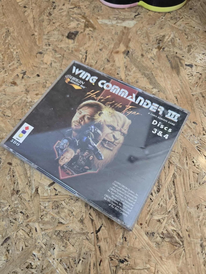 3DO Game: Wing Comander III CD Disc/s 3/4 - Software Goldstar Game Console 3D0 - Image 2 of 4