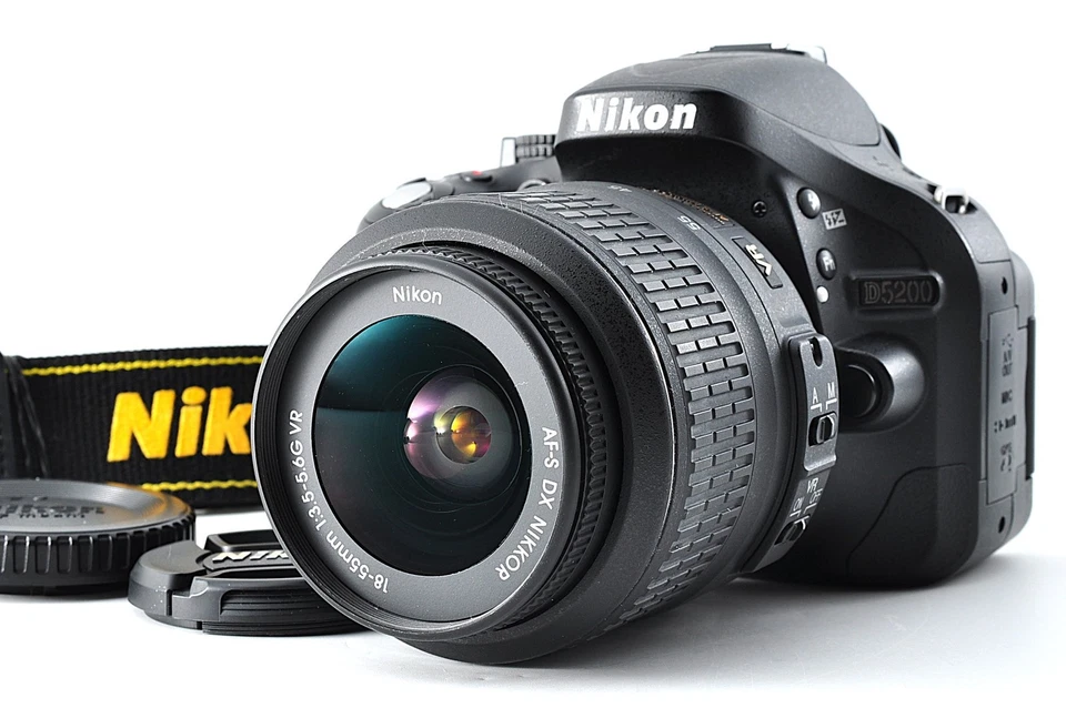 [MINT] NIKON D5200 Digital Camera 18-55mm F/3.5-5.6 G Lens Kit from JAPAN - Image 2 of 4