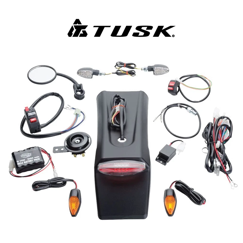 Kit de iluminación de enduro para motocicleta Tusk para KAWASAKI KLX650R 1993-1996 Foto 2 de 4