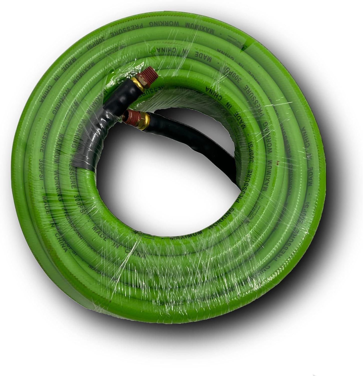 Heavy Duty Truck Tire Inflator Kit, Including 3/8" X 50 Ft Hybrid Air Hose, U...