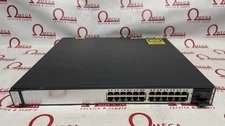 CISCO WS-C3750E-24TD-S 24-Port Gigabit Layer 3 Switch