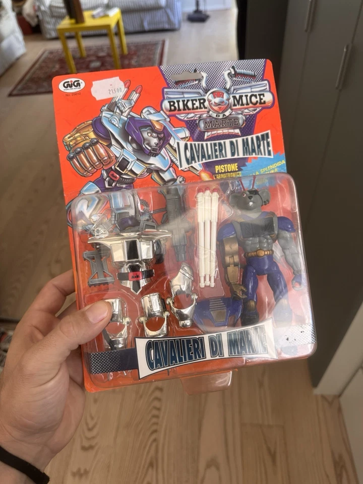 Biker Mice from Mars Armatron Modo Biker Knights Galoob GIG - NIB - Immagine 2 di 4