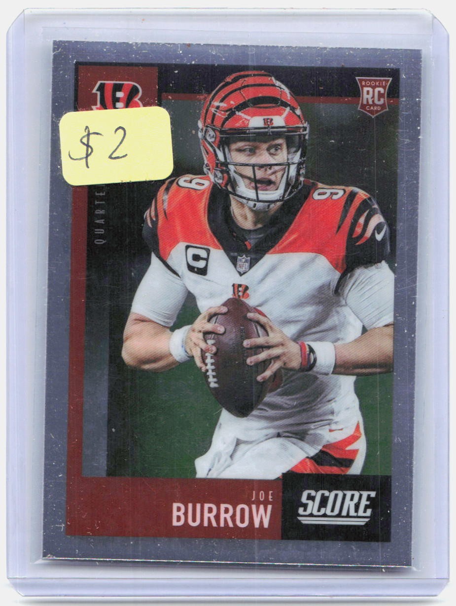 2020 Panini Chronicles #441 Joe Burrow 2020 Score Update Rookies