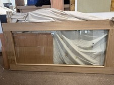 Huge Brand New Solid Oak Security Glazed Door. Excellent Condition Never Used.
