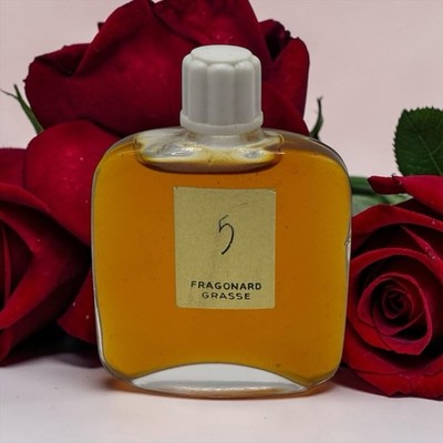 Fragonard Grasse ''5'' Mini (Le Cinq) Perfume 0.25 fl oz RARE Full Bottle c.1930
