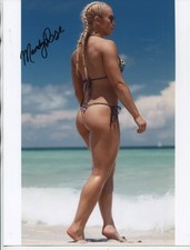 wrestling MANDY ROSE signed AUTOGRAPH 4356