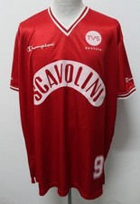 maglia shirt pallacanestro basket vintage scavolini pesaro italia worn #9