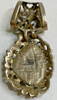 Sterling 925 Silver Vintage Filigree Design Onyx Pendant 13.3 Grams — photo 3