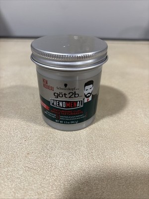 Got2B Phenomenal Texturizing Clay 3.5oz No Stickiness Groomed Style Hold Level 5