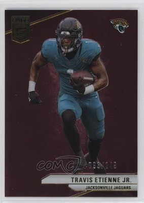 2024 Panini Donruss Elite Maroon 93/249 Travis Etienne Jr #18 0ud4