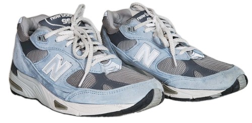 New Balance 991 Sneakers Made in England Dusty Blue Gray M991BGG Men's US 7.5 D - Picture 1 of 14