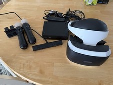 PlayStation VR Gaming Headset with 2 X Wands, Cables, Camera and Camera Stand