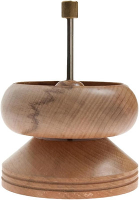 Standard Wooden Bead Spinners with Knob - Efficient Crafting Tool for Jewelry Ma