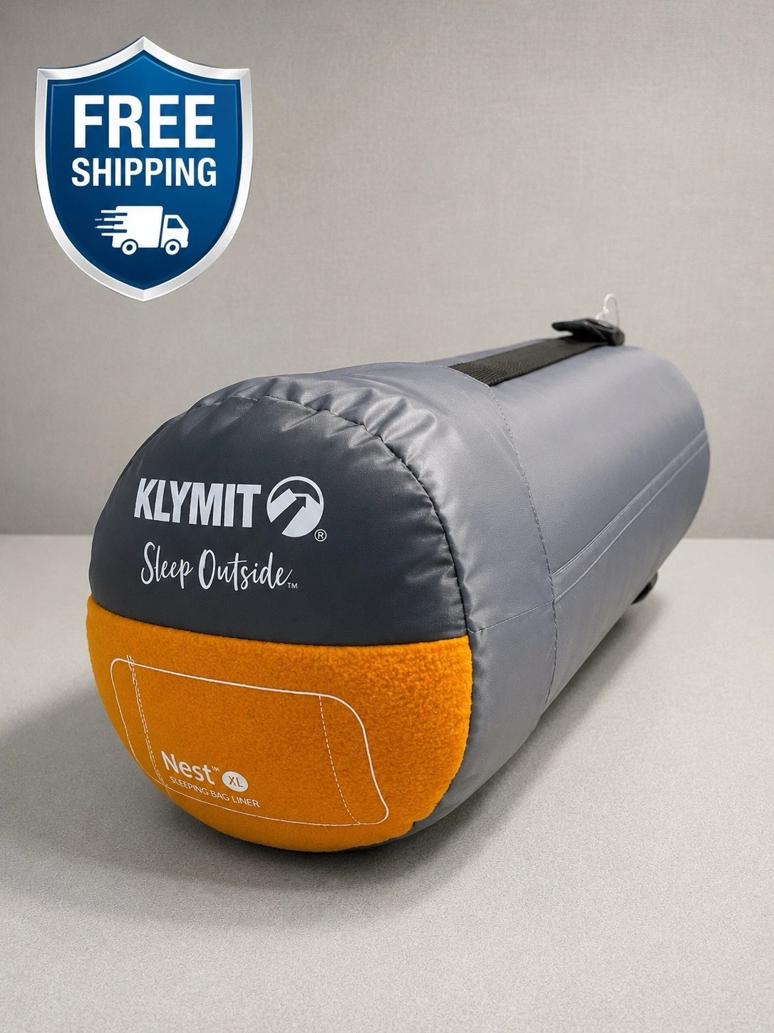 Klymit Nest XL Sleeping Bag Liner Microfleece Cold Weather Camping 82x39in