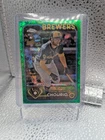 2024 Topps Chrome Logofractor Jackson Chourio #161 Green Refractor /99 (RC)