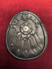 Vintage Scottish Leather Day Wear Sporran