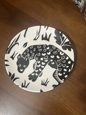 Dwell Studios Cheetah Decorative Global Views Plate