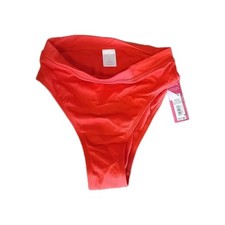 xhilaration Juniors' Ribbed Cheeky Bikini Bottom Size M