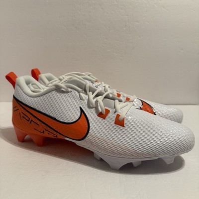 Nike Vapor Edge Speed 360 2 Men s Sz 14 White Orange Football FQ4045-100