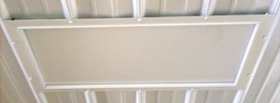 22'' x 3' Ceiling Attic Access Steel Door Drywall Aluminum Framed Primed White