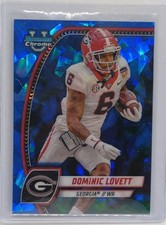 2024 Bowman University Chrome Sapphire Edition - Dominic Lovett No.64 (RC) 💥