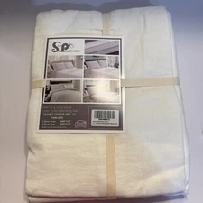 Brand New Simple & Opulence 1 Duvet Cover & Pillow Case Twin Size French Linen