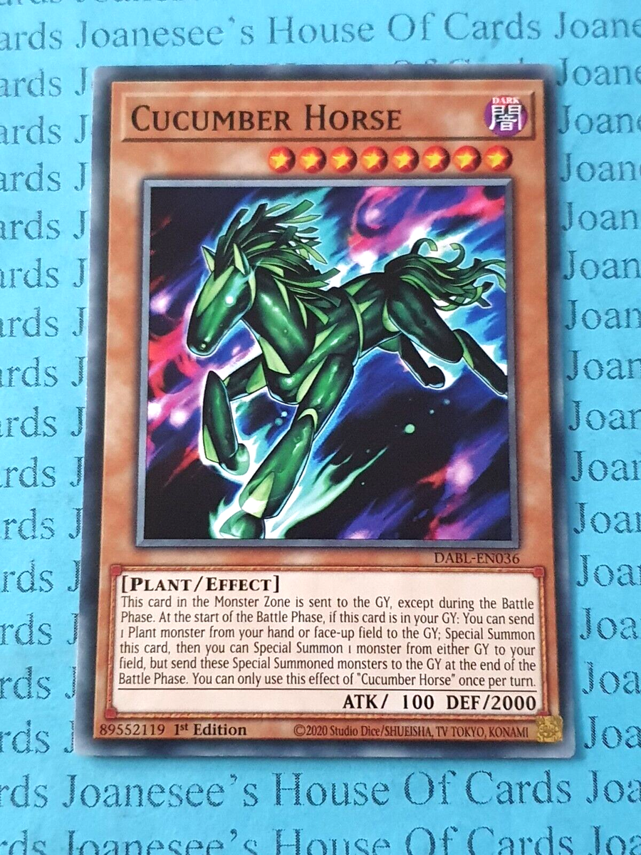horse yugioh cards Firewing Pegasus, the Crimson Heavenly by TheHungDX on DeviantArt If another card is placed in this cards column Cucumber Horse - Darkwing Blast