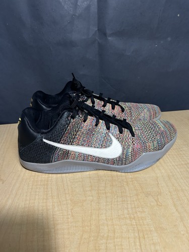 Nike Kobe 11 XI Elite ID Flyknit mehrfarbig niedrige Turnschuhe Größe 12 - Bild 3 von 11