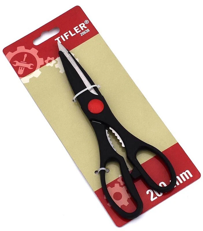 Tifler Universelle Schere zum Basteln Haushalt Hobby Küchenschere 200mm rostfrei - Bild 3 von 3
