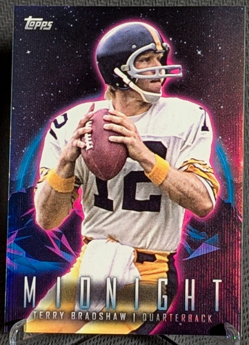 Midnight Bundle 7 Cards Peterson Favre Williams Manning Esiason Bradshaw Moss - Picture 6 of 15