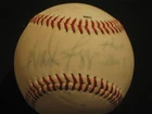 WADE BOGGS SIGNED AUTOGRAPHED VINTAGE OFFICIAL LEAGUE BASEBALL YANKEES LEGEND